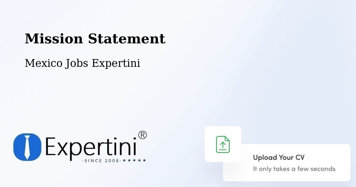 Corporate Mission – Tiltepec - Mexico Jobs Expertini